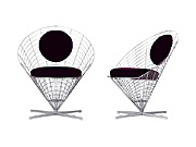 䓽z����CG-Wire-Cone-Chair|�͏d�Ҿ�|䓽z����|�k���Ҿ�